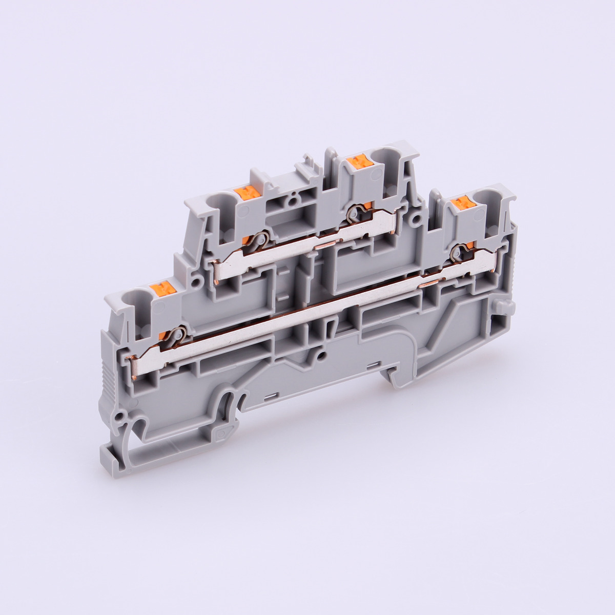 VTXW系列2级接线端子弹簧锁定型